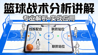 篮球战术分析讲解视频封面